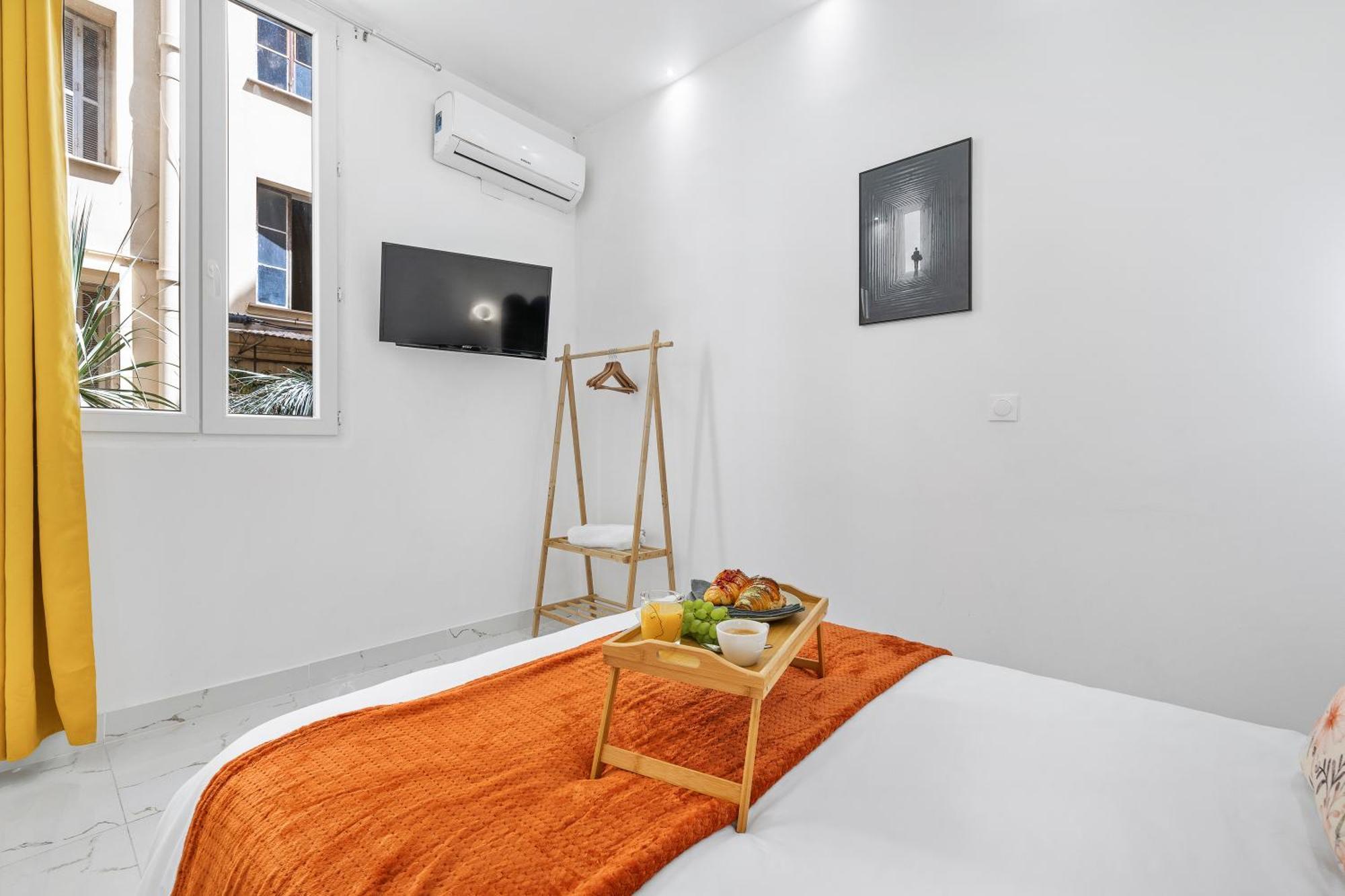 2 Rooms - Hyper Centre - Air-Conditioned - Terrace - Quiet - Tramway - Equipped Kitchen - Wifi Ницца Экстерьер фото